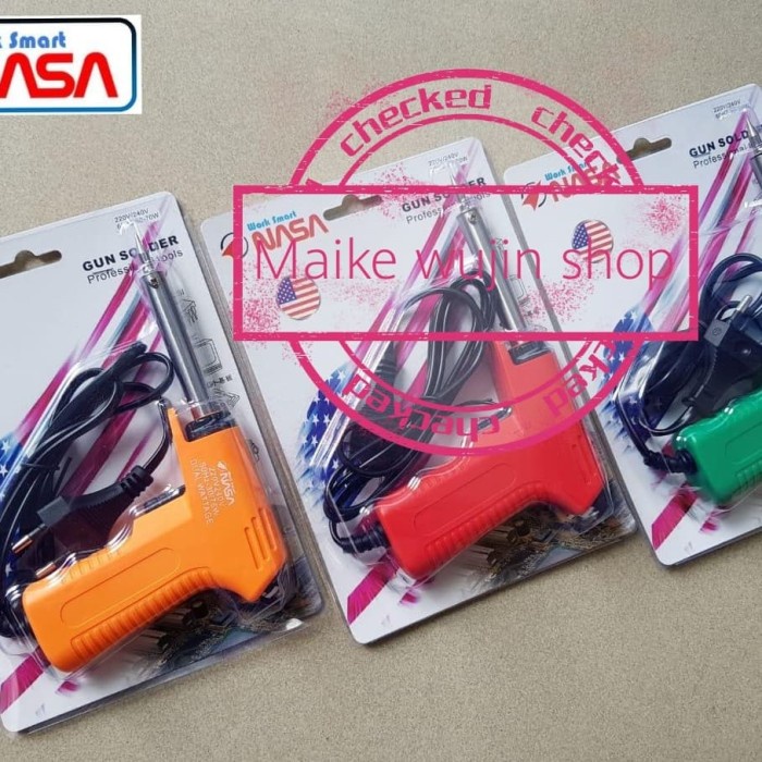 Solder Tembak 20-60W NASA WARNA