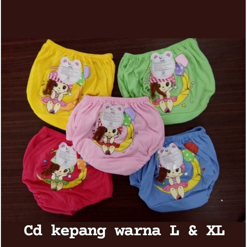 Celana Dalam Vonly Girls isi 6 Pcs