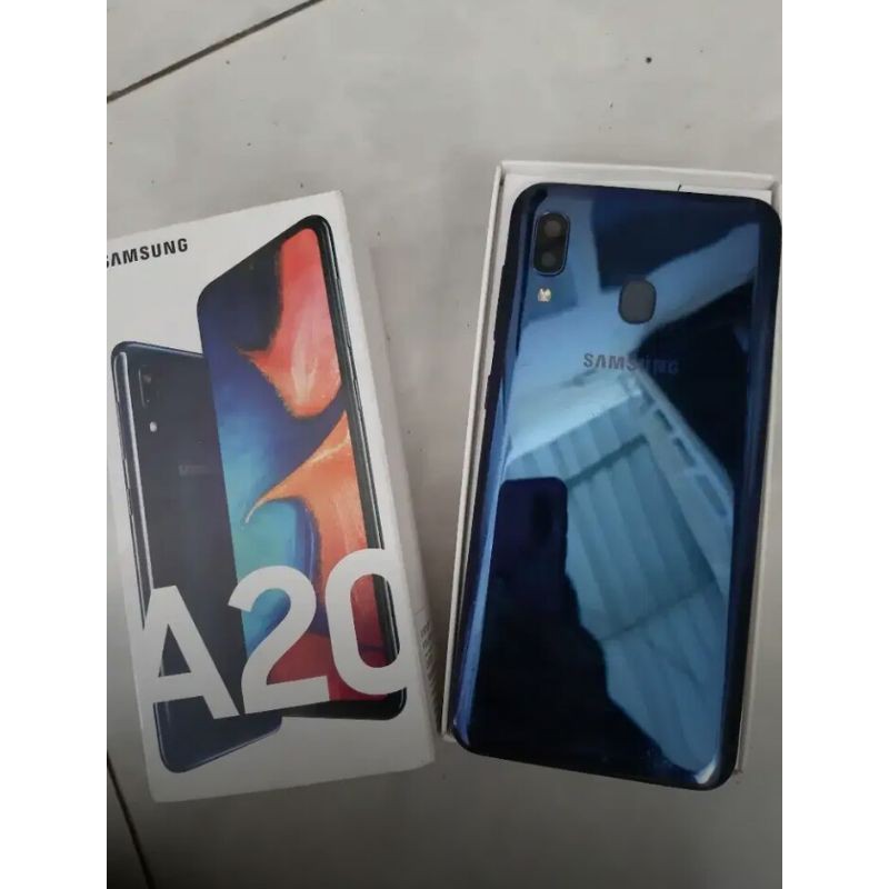 Samsung Galaxy A20 Second Fullset Mulus