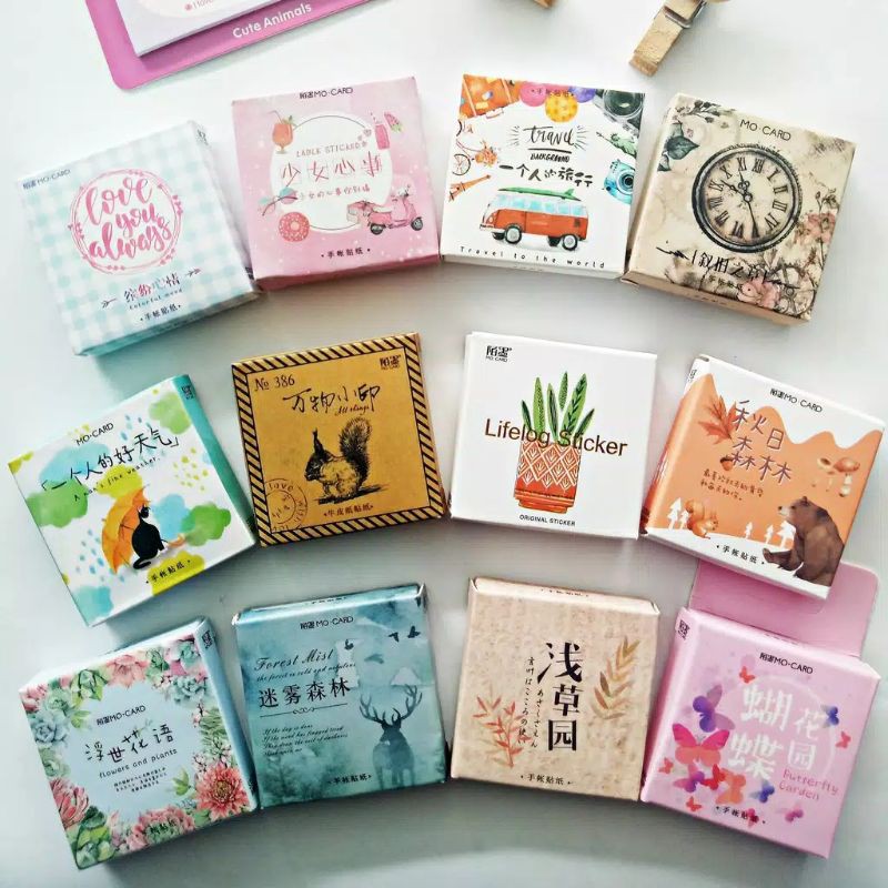 

GAEKOPEDIA || 10Pcs [RANDOM] Stiker Desain Kawaii Lucu untuk Scrapbook / Jurnal / Diary
