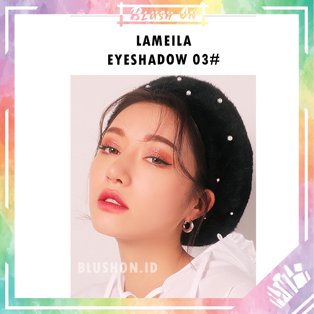 LAMAILA Eyeshadow Pallete 9 Warna Matte and Glitter 3600