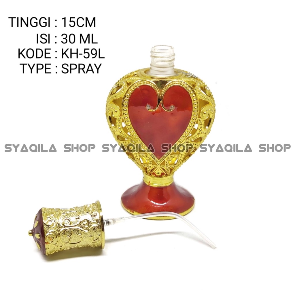 Botol Parfum Kosong Casa Love 30ml Botol Spray 30 ML