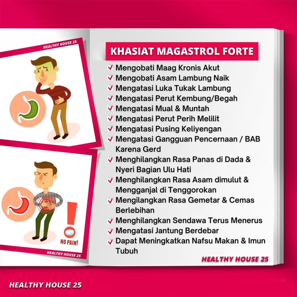 Magastrol Forte - Madu Magastrol 100% Original Asli Madu Lambung - Obat Maag Kronis & Asam Lambung Naikd - Gerd Terbukti Berkhasiat Atasi Perut Sakit Perih Kembung Mual & Muntah-5