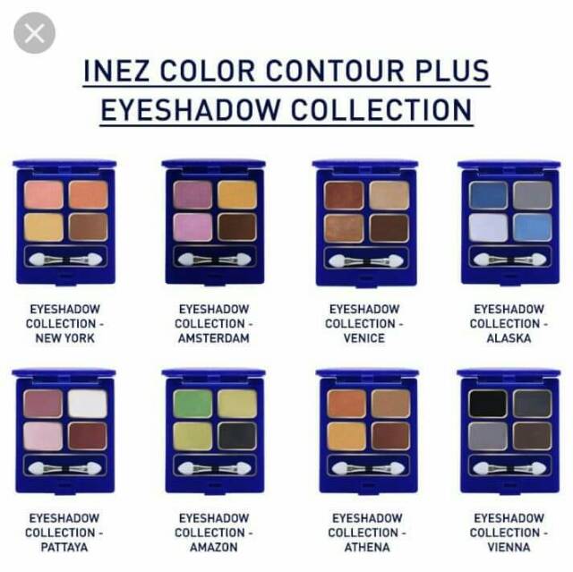 Inez eyeshadow / Inez eyeshadow collection