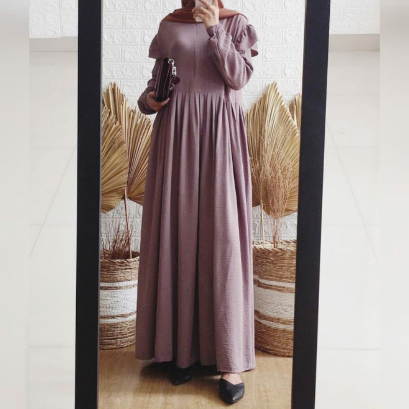 RIZWANA DRESS CRINCLE AIRFLOW