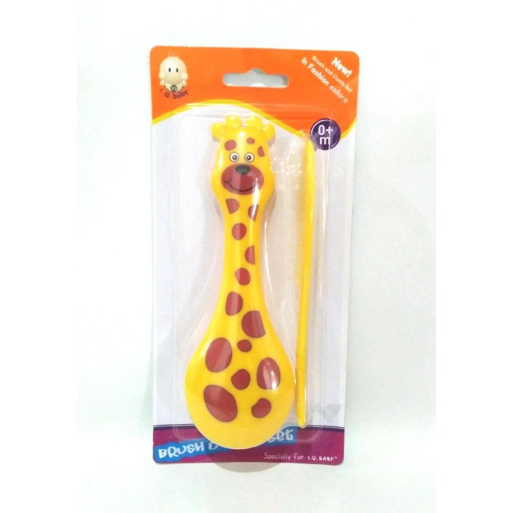 IQ Baby Sisir bayi motif jerapah