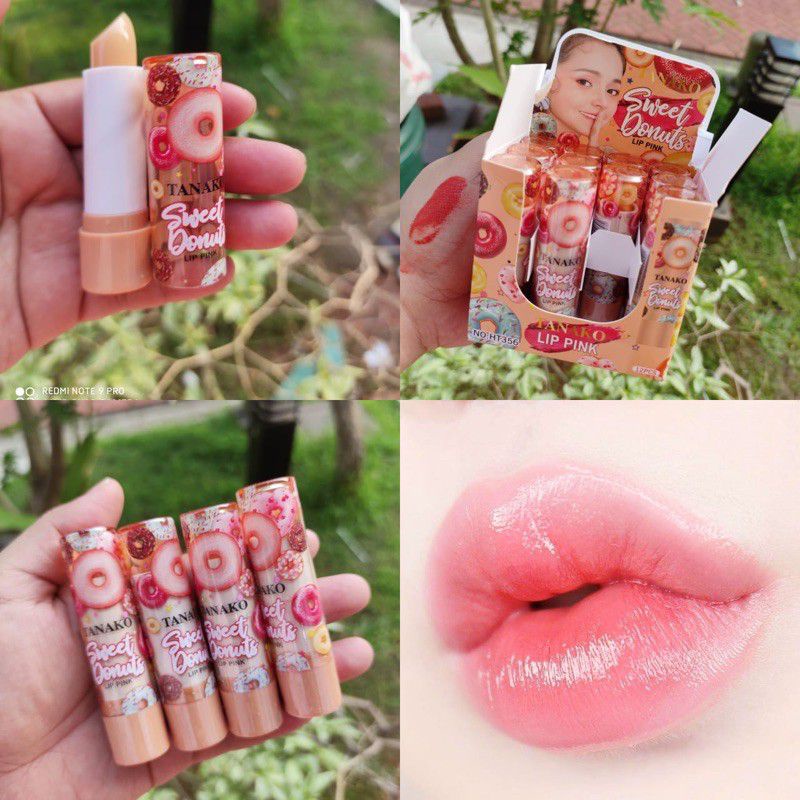 Lip Balm Tanako Sweet Donuts.