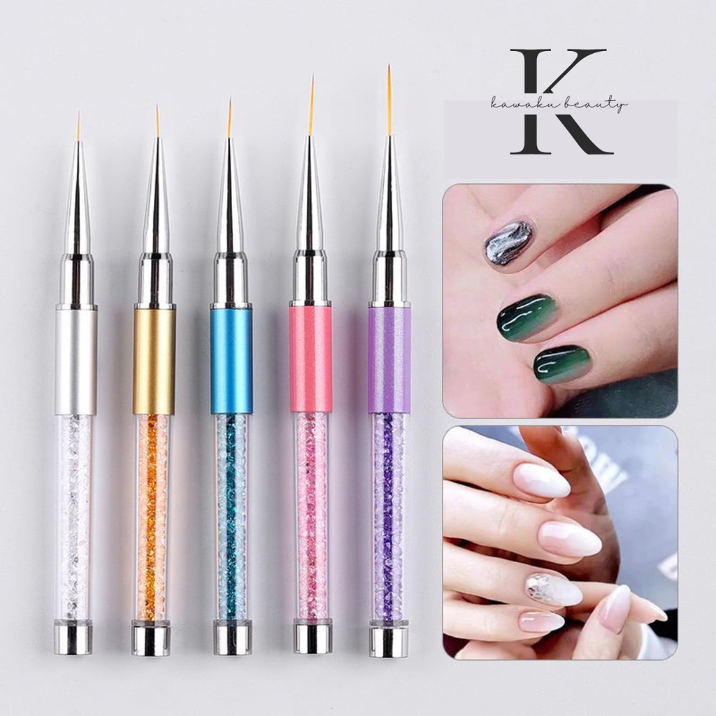 Brush Liner Balls Satuan Kuas Nail Art