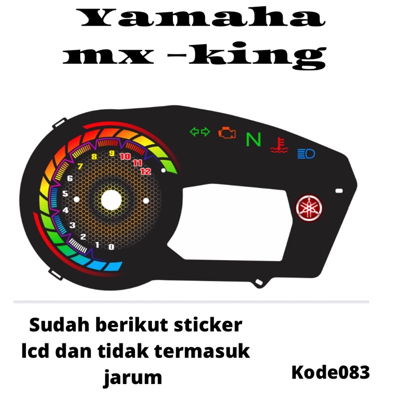 Papan panel Custome speedometer Yamaha MX KING 150