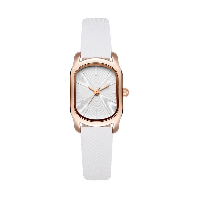 Watchyou Jam Tangan Wanita A0153 Korean Square Thin Belt Small Student Simple Temperament Quartz Watches