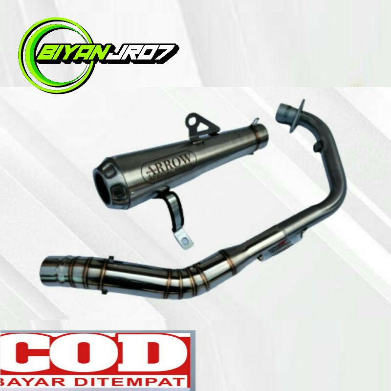 Knalpot racing R15 v2 V3 CBR 150r Vixion Gsx Cb 150r MX king Fu Sonic Megapro  arrow