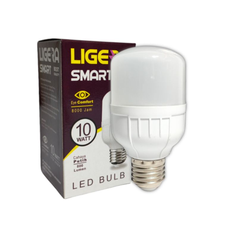 LIGERA Smart Lampu LED Capsule 10 Watt - Cahaya Putih