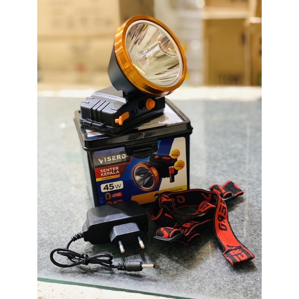 Senter Kepala VISERO 45watt Super Terang