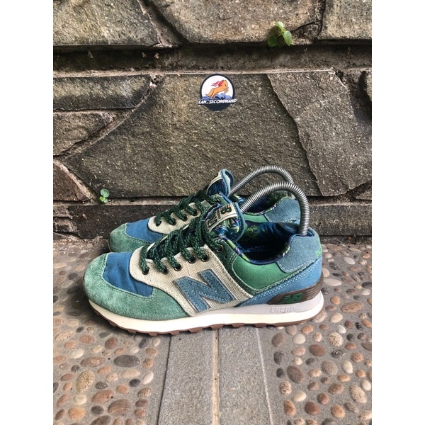 new balance 574 green glow