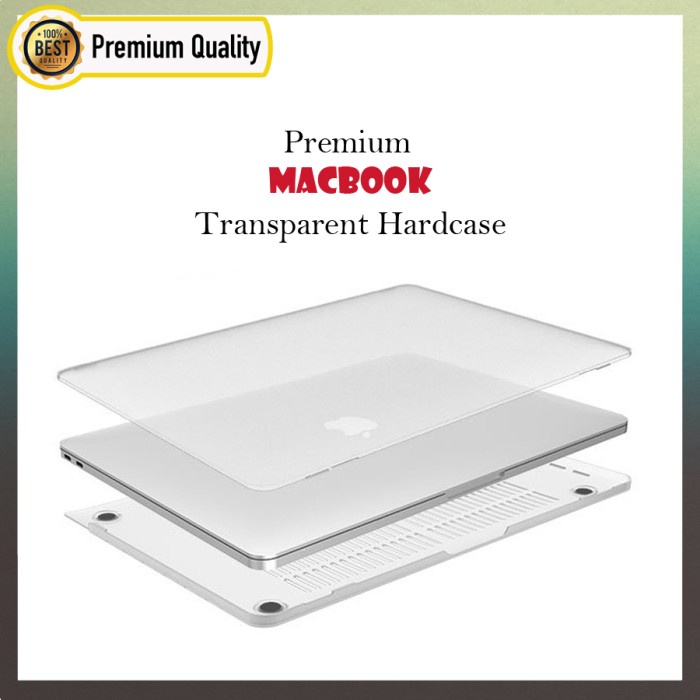 Casing Macbook Air New Pro Retina 13-16&quot; Premium Hardcase Transparan