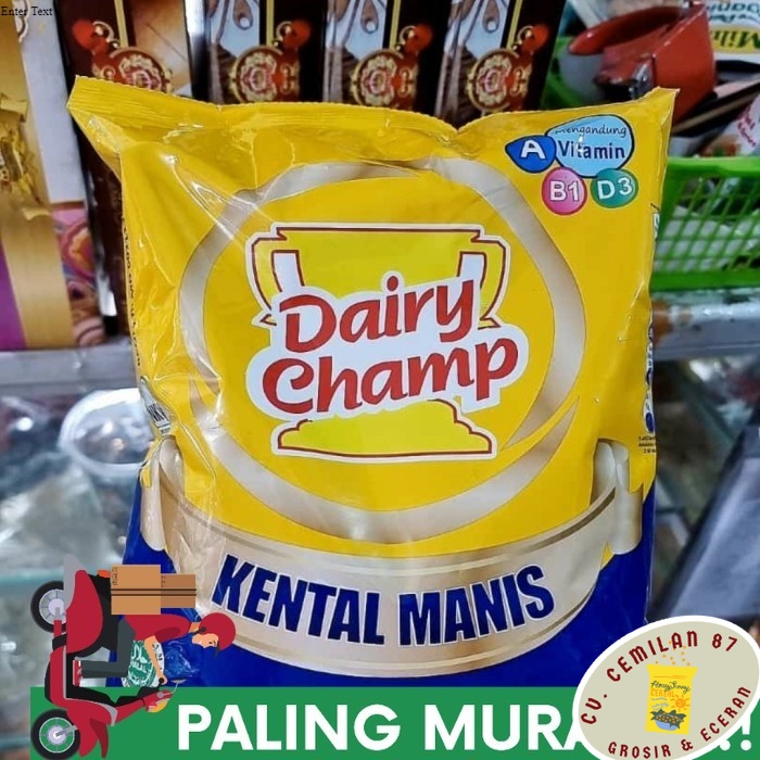 

susu kental manis dairy champ kemasan 2,5 kg