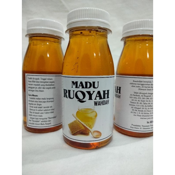

MADU RUQYAH (IZIN DINKES & HALAL MUI)