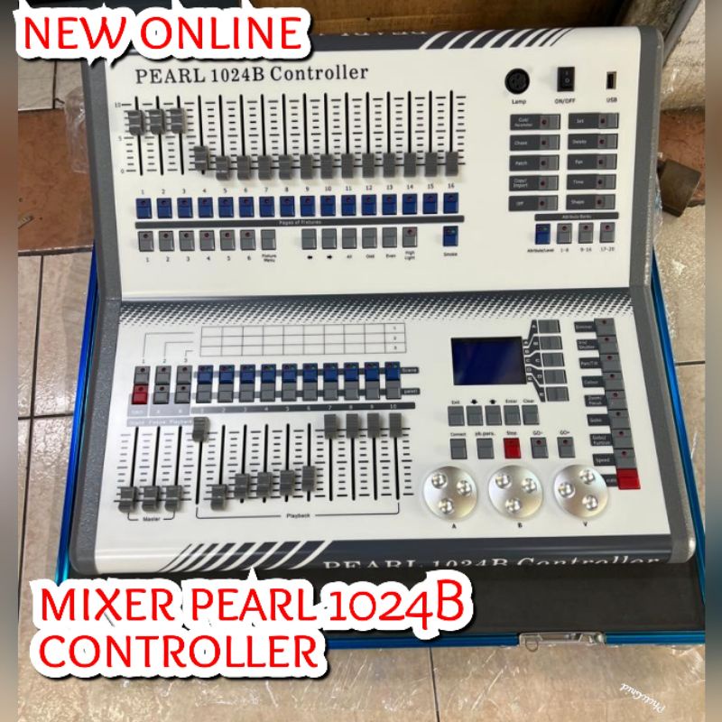 MIXER PEARL 1024B CONTROLLER FREE HARDCASE