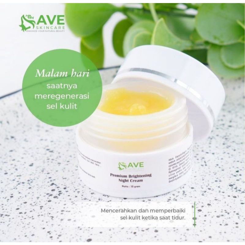 Ave Skincare Premium Brightening Night cream 10gr