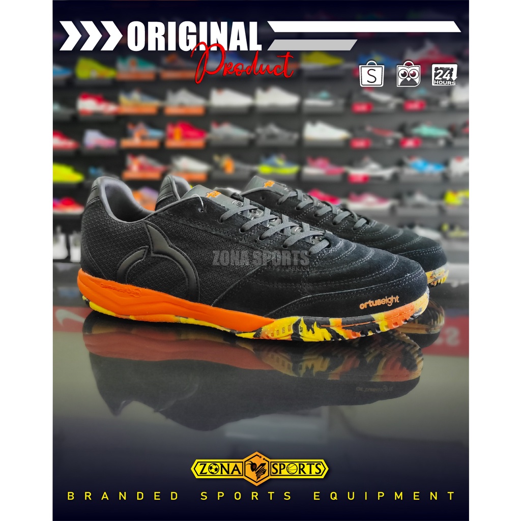 Sepatu Futsal Ortus Jogosala Nutmeg Black/Camo 11020292