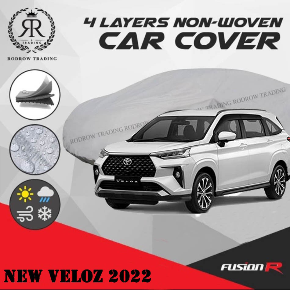 Cover sarung mobil NEW VELOZ 2022 Fusion R 4 layer not krisbow