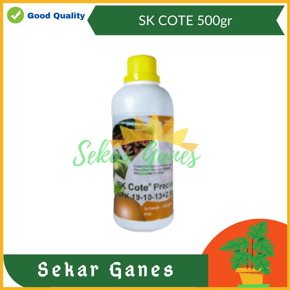 Sekarganes Pupuk SK Cote 19-10-13 1 Kg 500 Gr Pupuk Merah Slow Release 1 Kg Pupuk Tanaman Hias Aglon