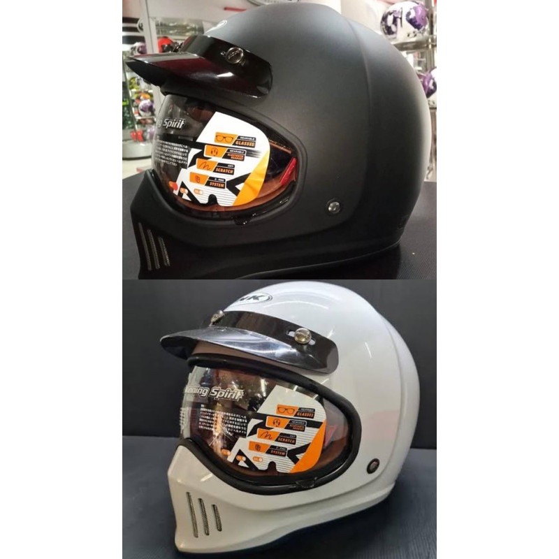 HELM INK TROOPER SOLID | HELM INK TROOPER WHITE | HELM INK TROOPER BLACK MATT | HELM CAKIL | RETRO