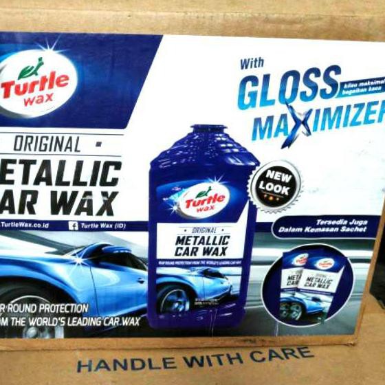 YRZ TURTLE WAX - CAR WAX - PENGKILAP BODY MOBIL METALLIC .