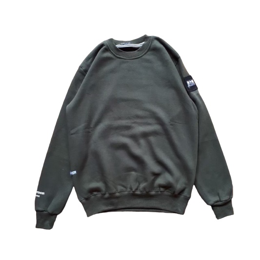 Jaket Sweater Crewneck WO – Edition Fashion Trendy Casual Pria Good Brand Quality Stylish