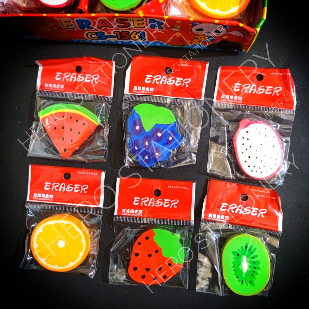 

SATUAN Penghapus model buah fruit slice