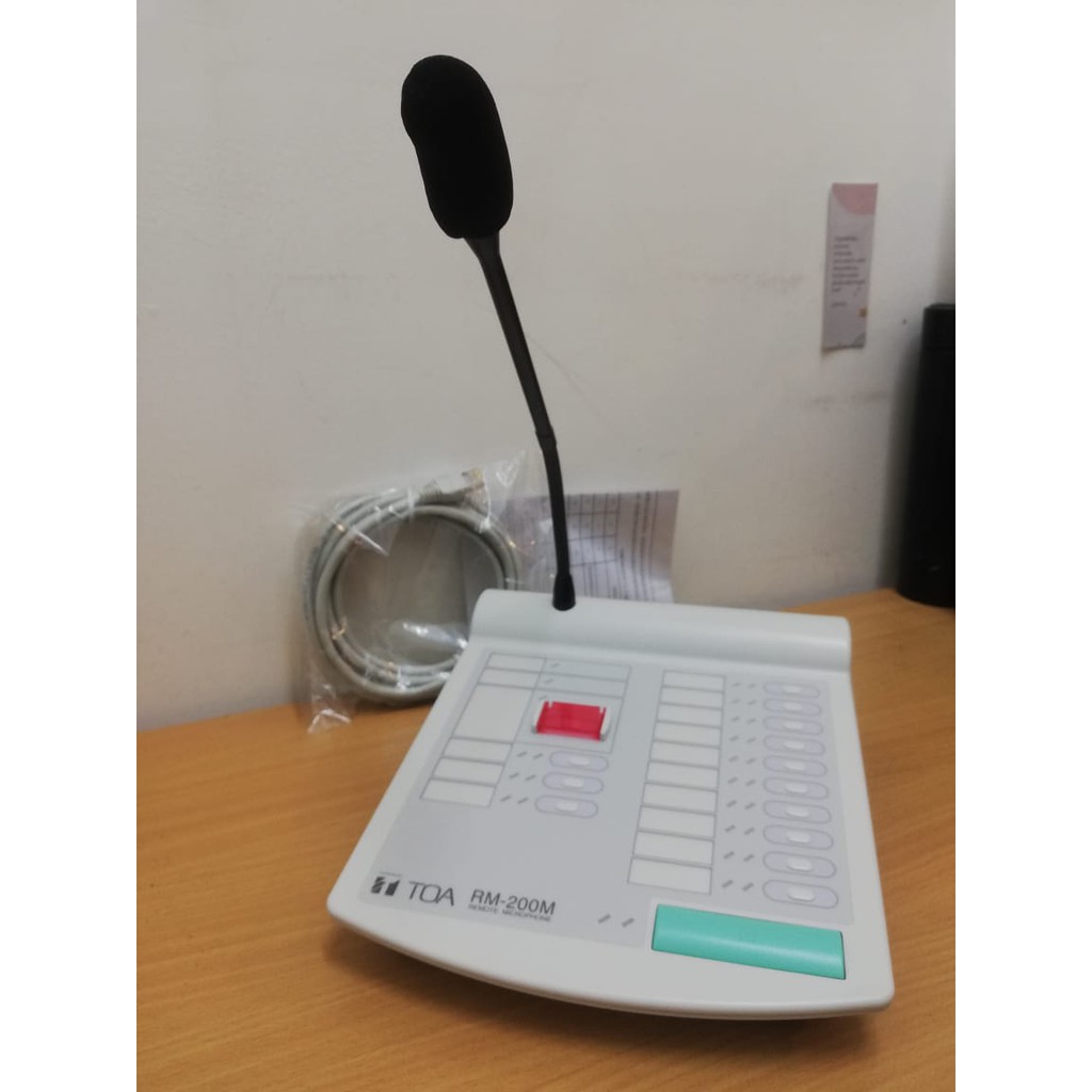 Mic Paging TOA RM 200 M / RM 200M / RM200M Original