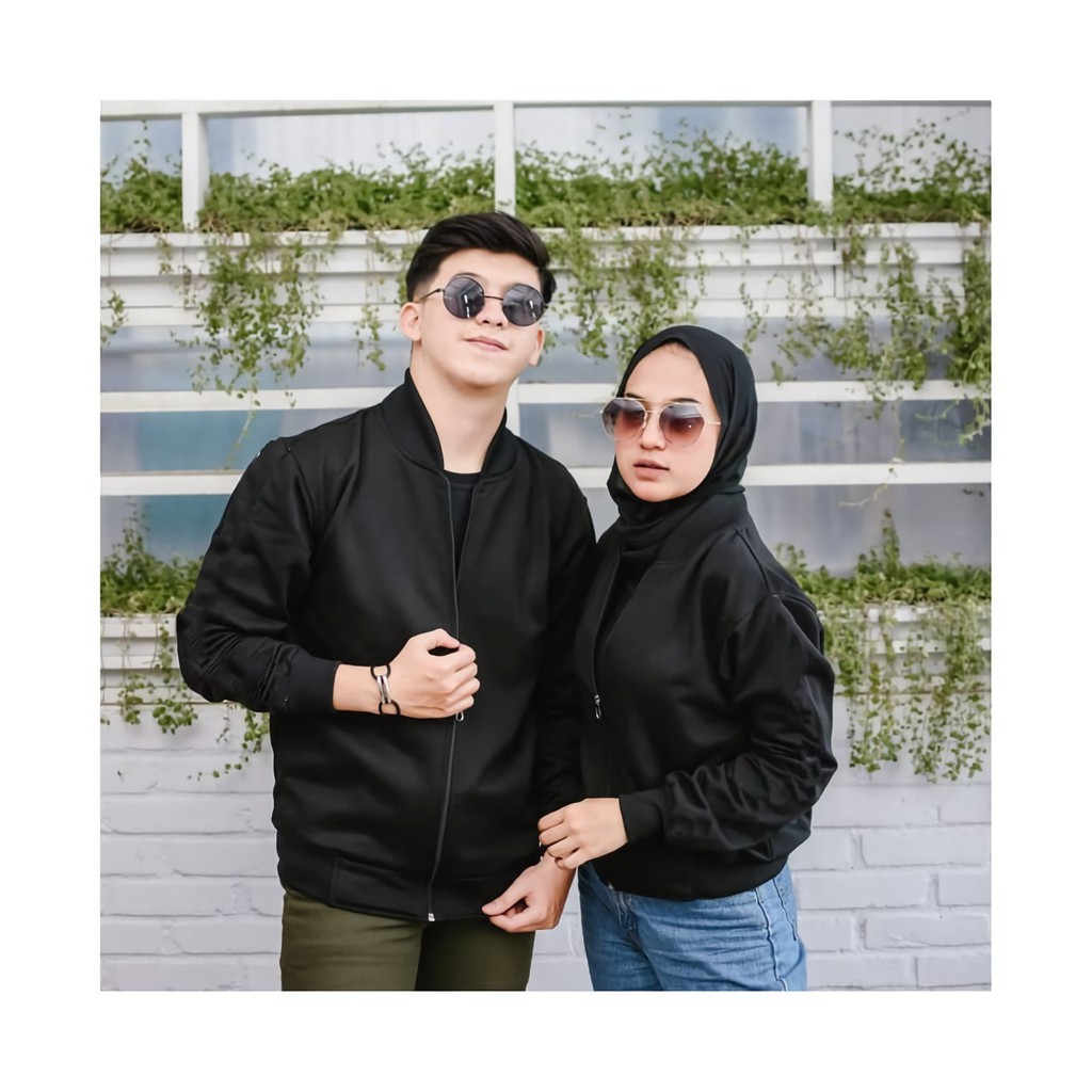 (BISA COD0 JAKET PRIA/WANITA BAHAN COTTON FLEECE TEBAL PREMIUM