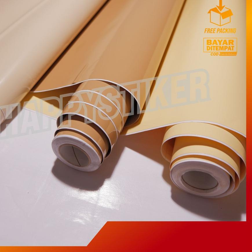 [ORIGINAL] Sticker Skotlet Warna Beige / Sticker Warna Cream / skotlet coklat muda produck terbaik