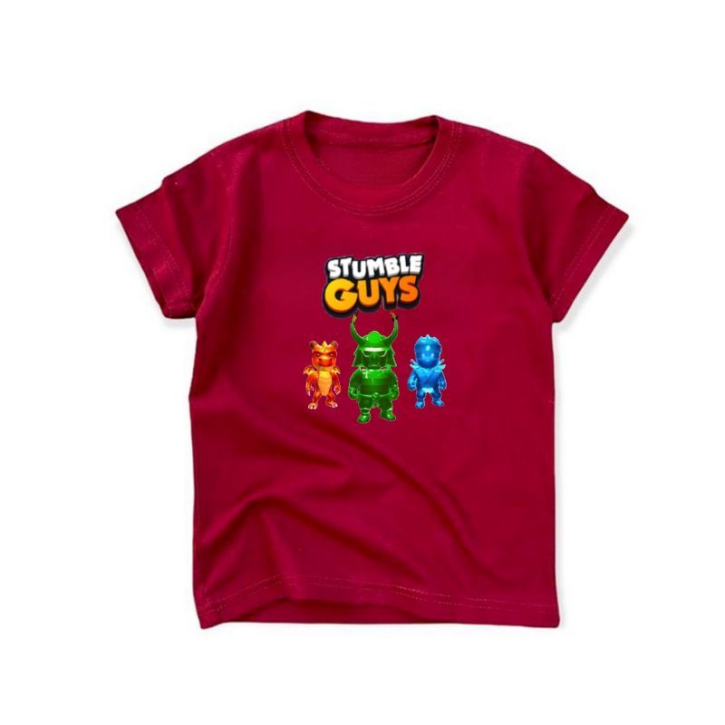 kaos Stumble guys(3) Anak-Remaja Cowok/Cewek