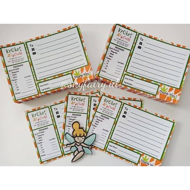 Stiker Pengiriman/Stiker alamat untuk Olshop