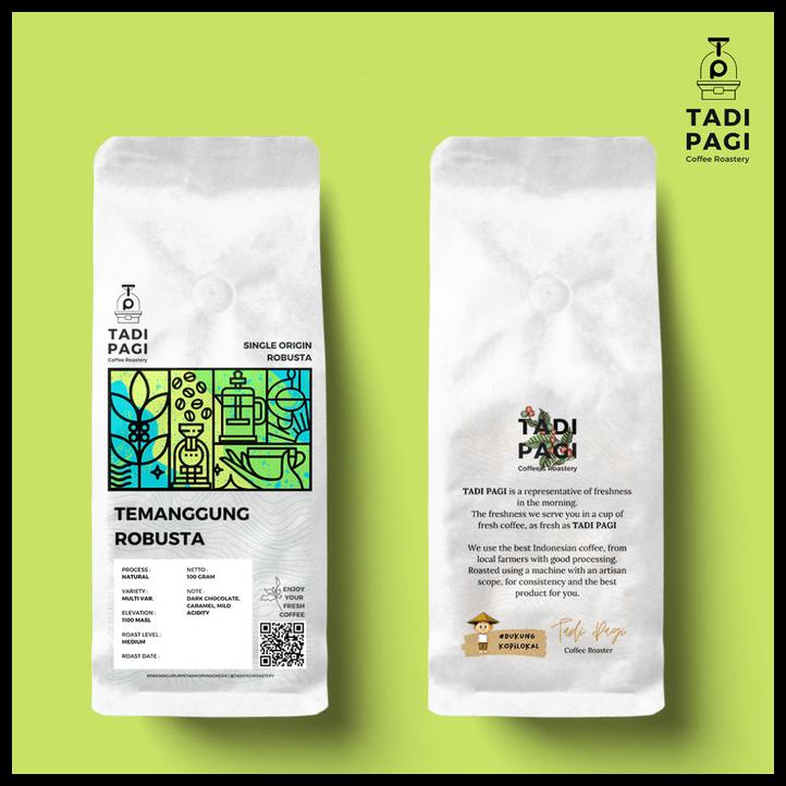 

Robusta Temanggung 1Kg Roast Bean Coffee - Kopi Biji Matang