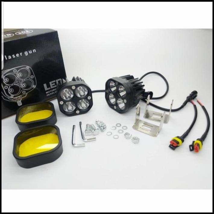 Lampu L4Z Cree 4 Mata Waterproff 60 Watt Super Terang