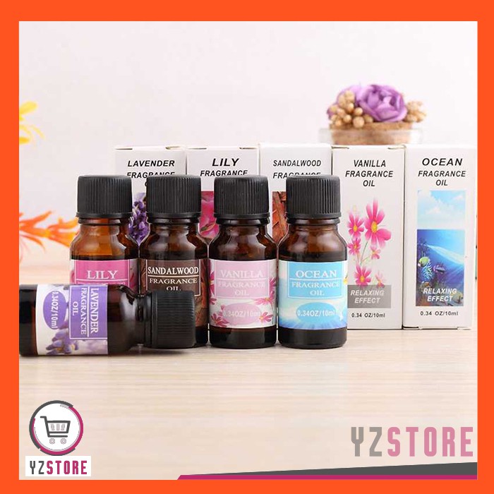 Essential Oil Aroma Terapi Aromatherapy Pengharum Ruangan Pure Diffuser 10ml YZ68