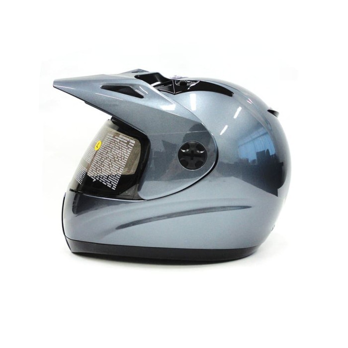 (Ex Display) Helm Zeus Supermoto ZS-2100 Titanium