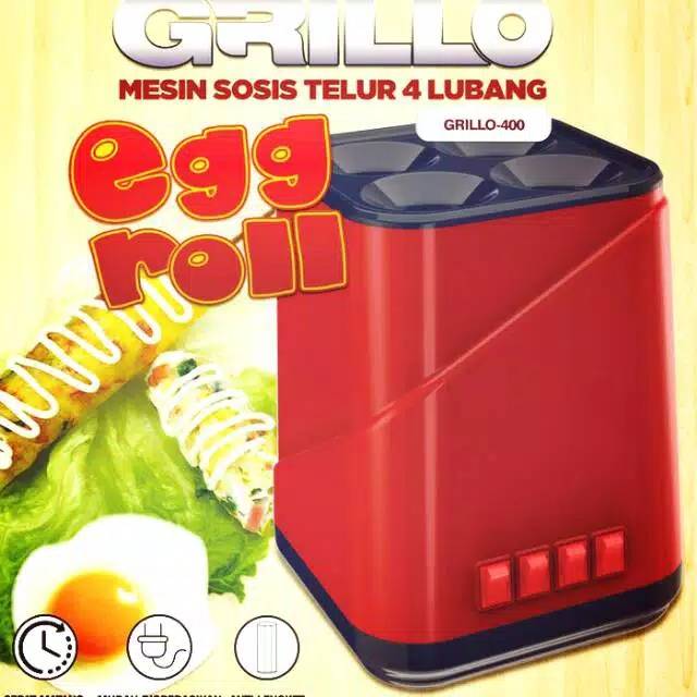 Alat sostel egg roll maker