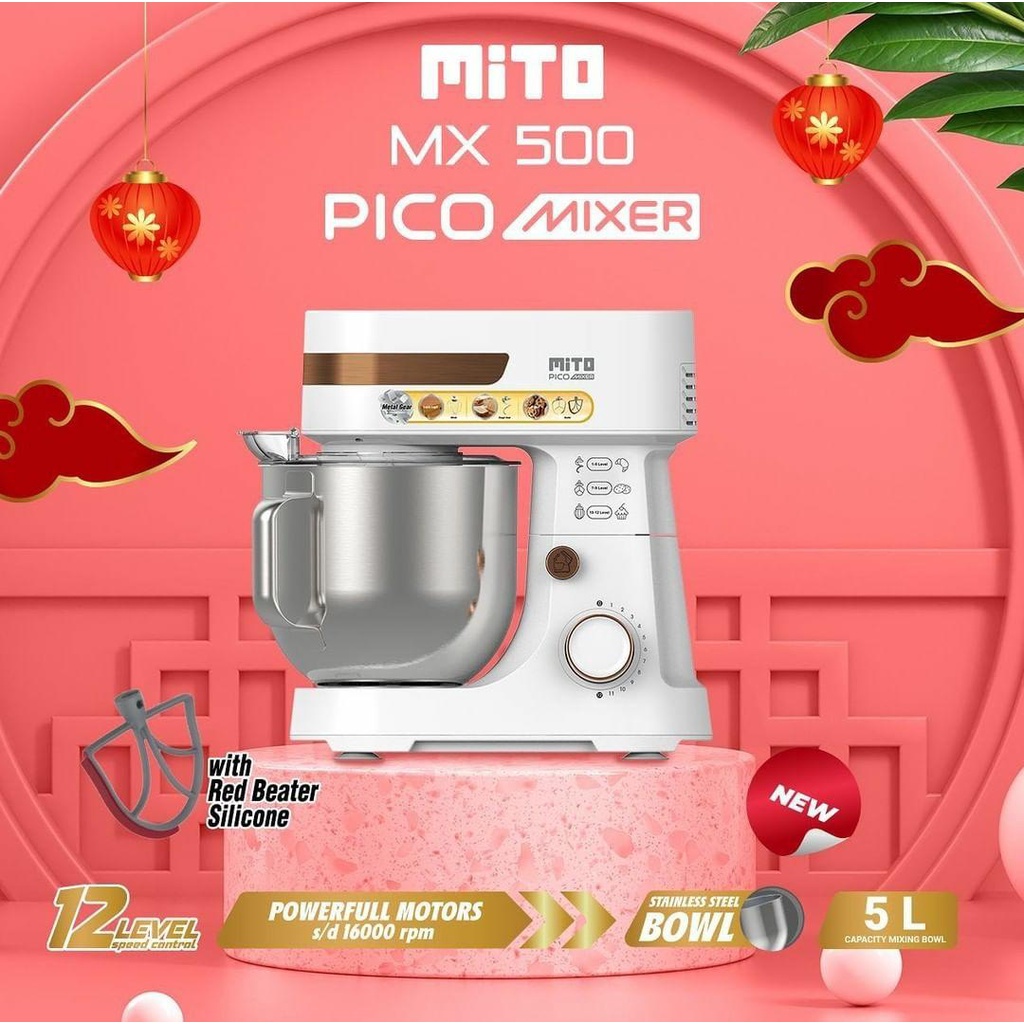 Jual Mito Stand Mixer MX500 / MIXER MITO MX500 / MX500 / MX 500