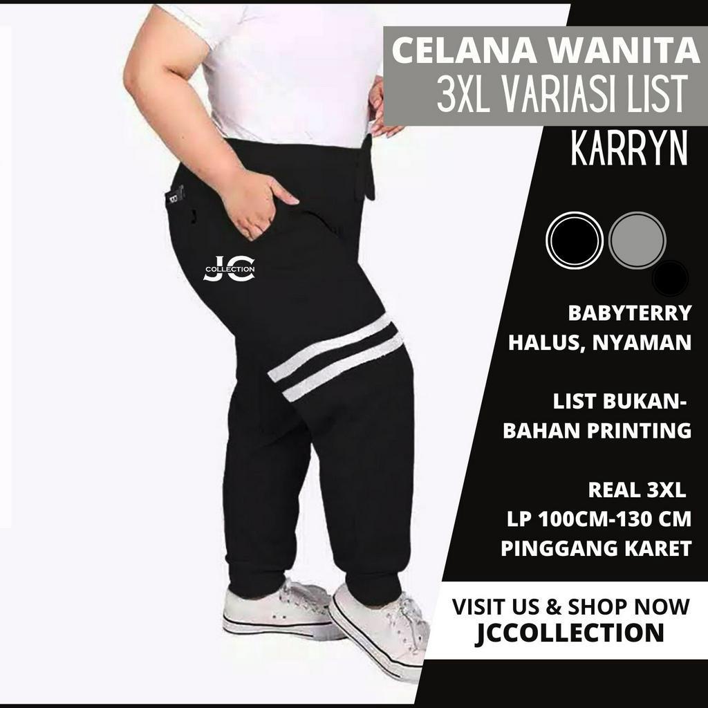 Celana Jogger Wanita Big Size Pria Karrinna JCCollections