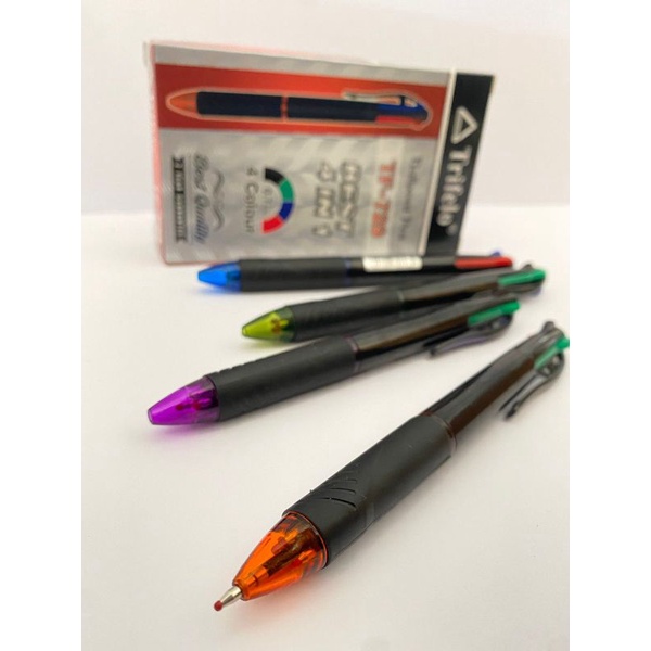 

Pulpen Trifelo / Pen Ballpoint Trifelo 4 Colour / Trifelo BEST 4 IN 1 TF-729