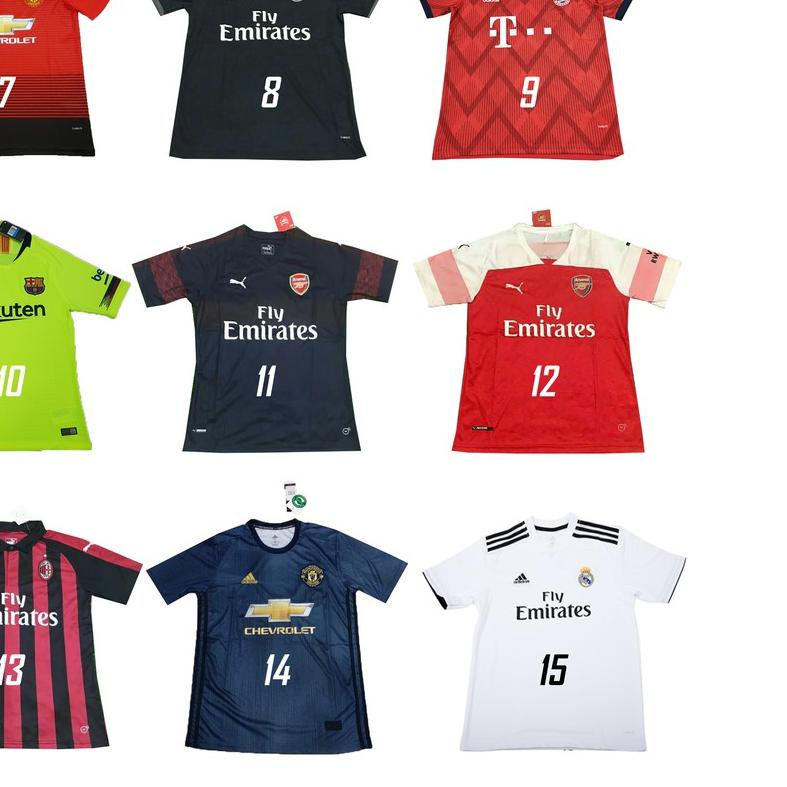 ▼ OBRAL JERSEY BOLA GRADE ORI jersey bola thailand go murah ❇