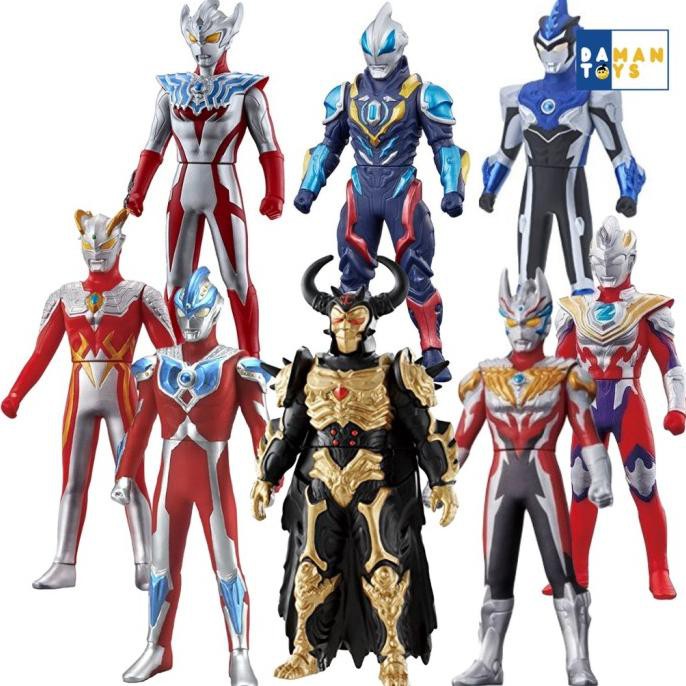 Promo Figure Ultraman Z Zero Mainan Ultraman Geed Orb Rosso Ultramen Ribut