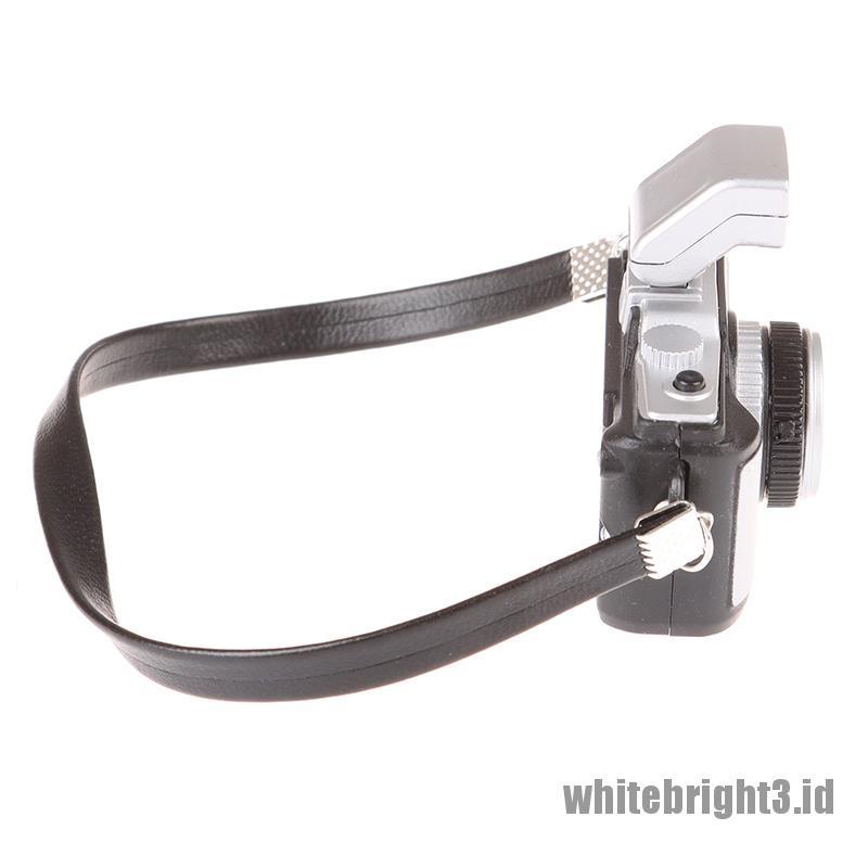 (white3) 1pc Miniatur Kamera Mini Untuk Dekorasi Rumah Boneka