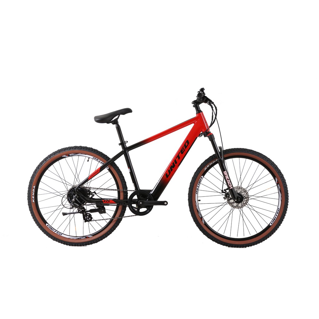United Bike Sepeda Gunung Listrik E-MTB AL 27.5 MANROLA (20) RD-BK