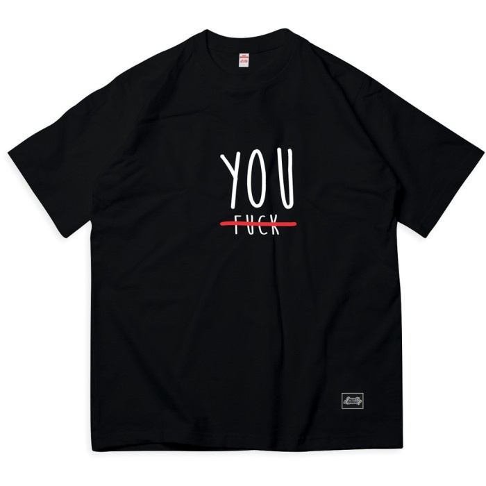 Tshirt Baju Kaos Distro FCKYOU / Kaos Distro Pria Wanita