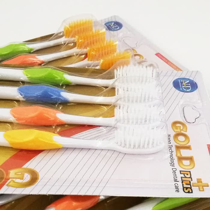Sikat Gigi Dewasa 4in1 Toothbrush BPA-FREE Eco Friendly LW01