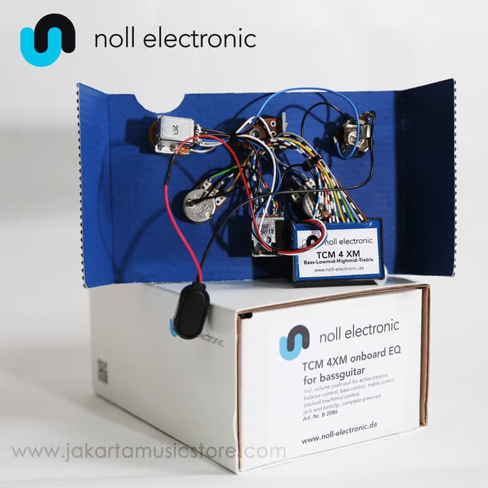 NOLL TCM 4XM onboard bass preamp